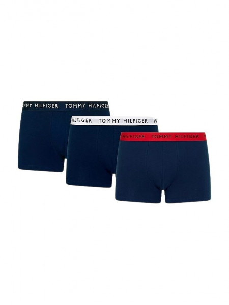 Tommy Hilfiger 3 Pack Essential Trunks mit Taillenbund navy