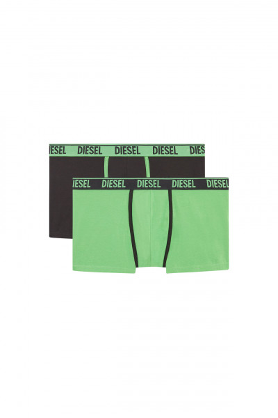 Diesel 2 Pack umbx-damientwopack Unterhosen Boxershorts schwarz, grün