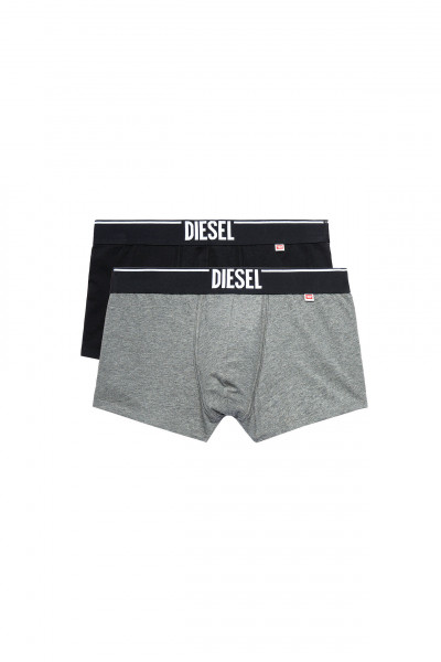Diesel 2 Pack umbx-damientwopack Unterhosen Boxershorts schwarz, grau