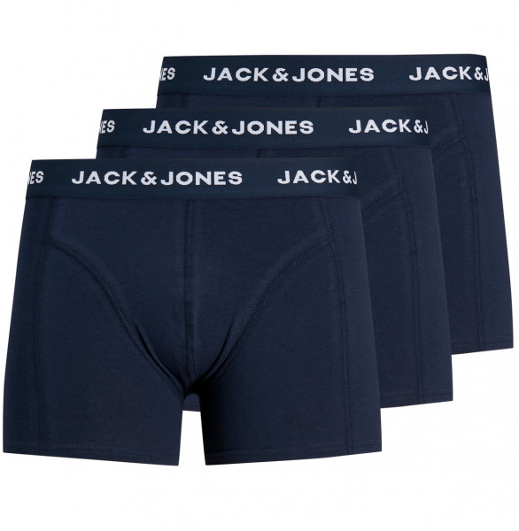Jack&Jones Trunks 3 Pack Unterhosen Shorts JACANTHONY dunkelblau