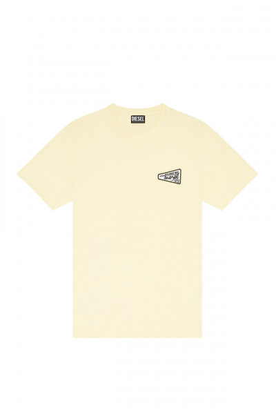 Diesel Slim-Fit T-Shirt für Herren gelb-beige