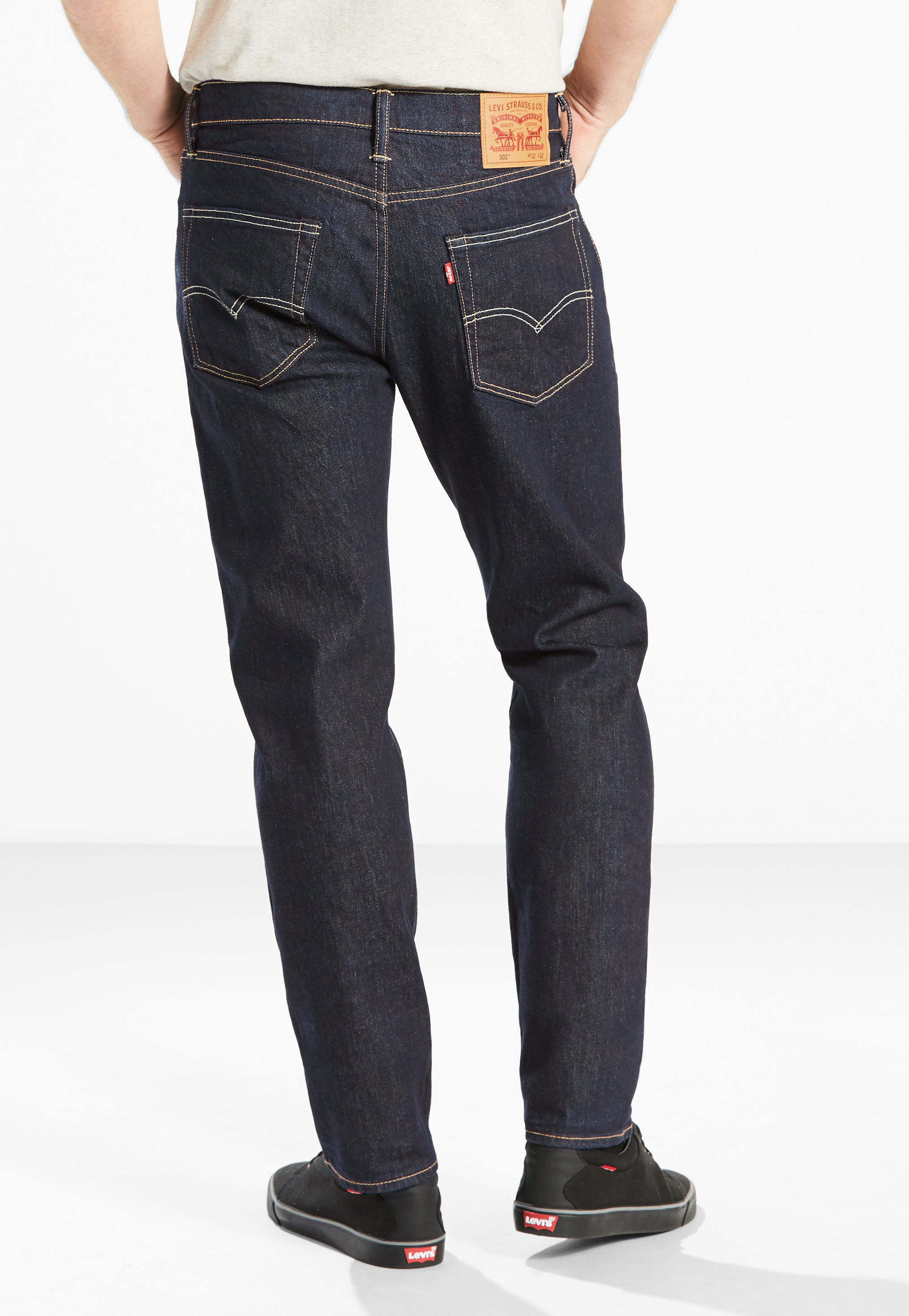 LEVIS Jeanshose Jeans 29507-0020 502 REGULAR TAPERCHAIN RINSE W18-LJJ1