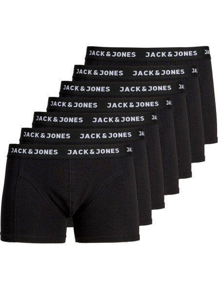 Jack&Jones Trunks 7 Pack Unterhosen Shorts JACHUEY schwarz