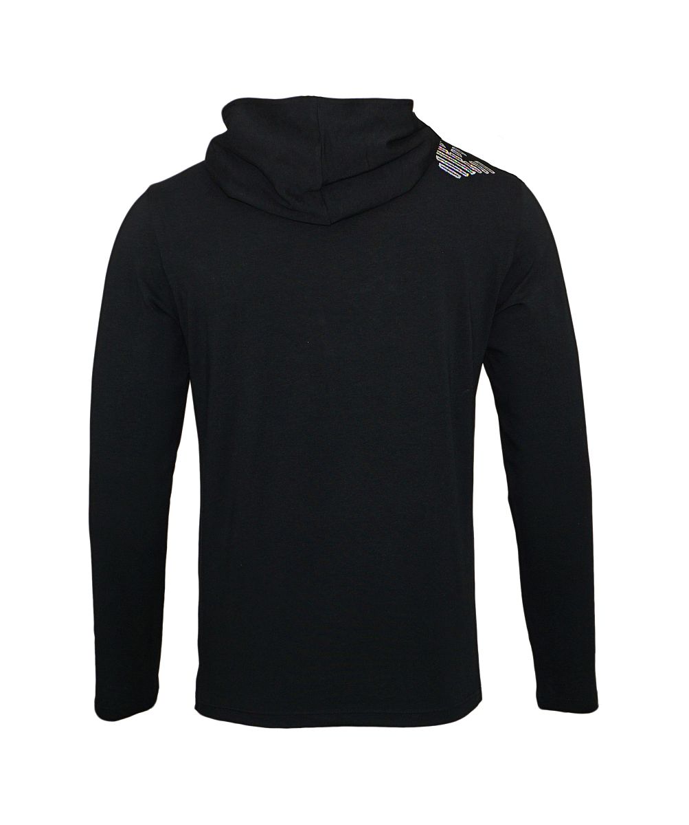 Emporio Armani Sweater Sweatshirt Hooded Langarm 111740 7A595 00020 NERO HW17-AS1