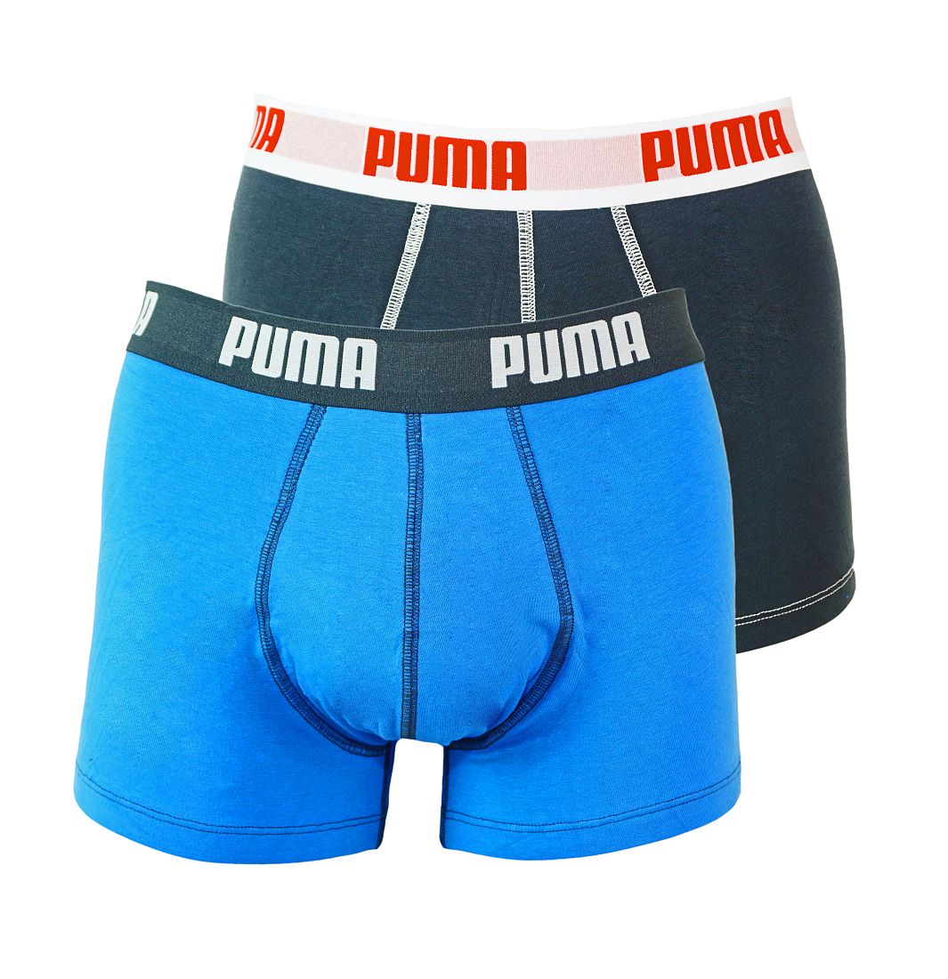 PUMA Shorts Unterhosen 2er Pack Trunk 521025001 056 020 blue SF17-PMS1