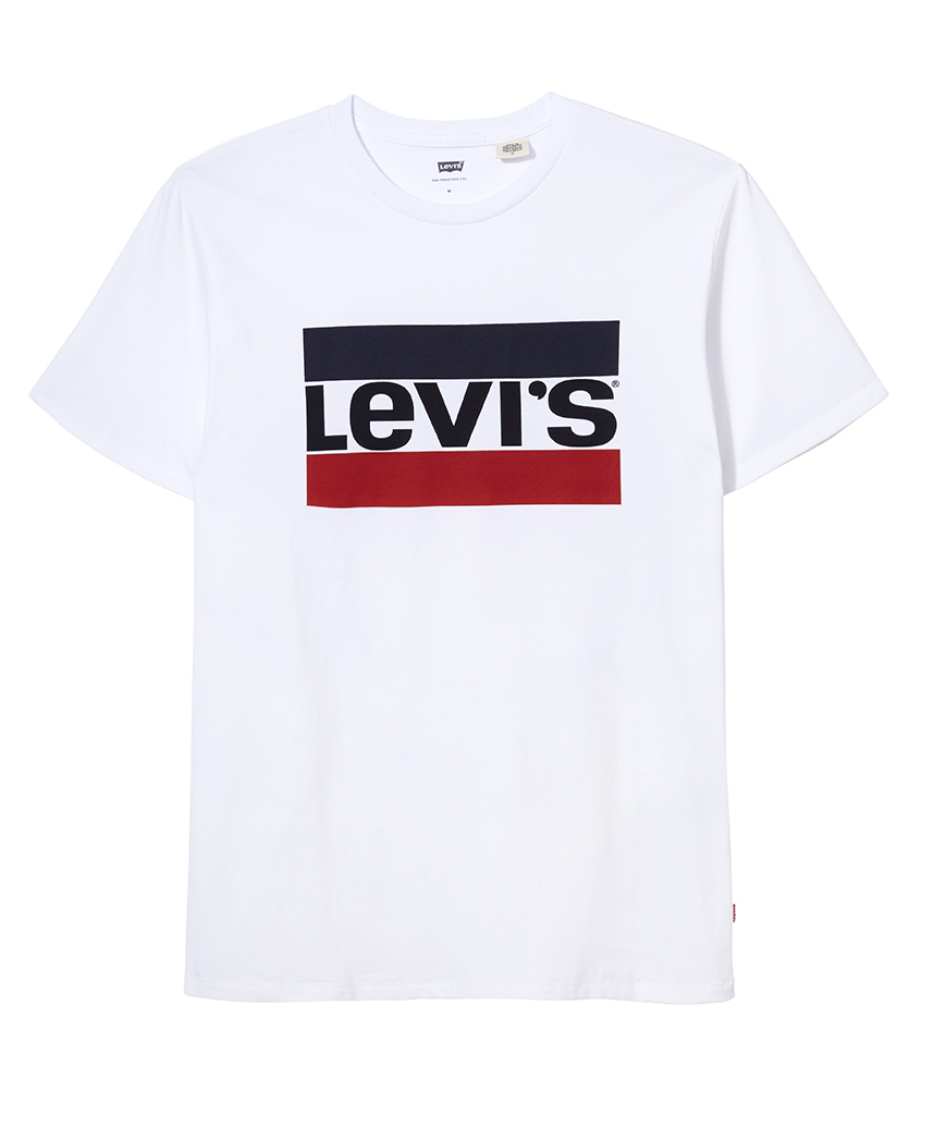 LEVIS Shirts Rundhals T-Shirt 39636-0000 weiß W18-LVT1