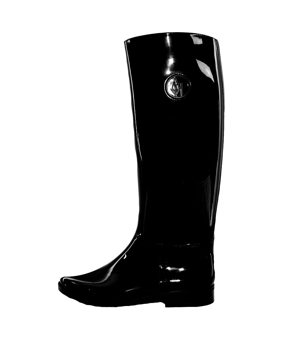 Armani Jeans Schuhe Stiefel Boot Stivale 925120 6A523 00020 Nero HW16-AJn