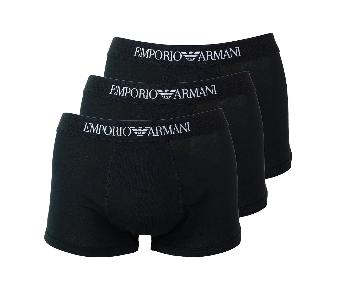Emporio Armani 3er Pack Shorts Trunks Unterhosen nero 111610 CC722 21320