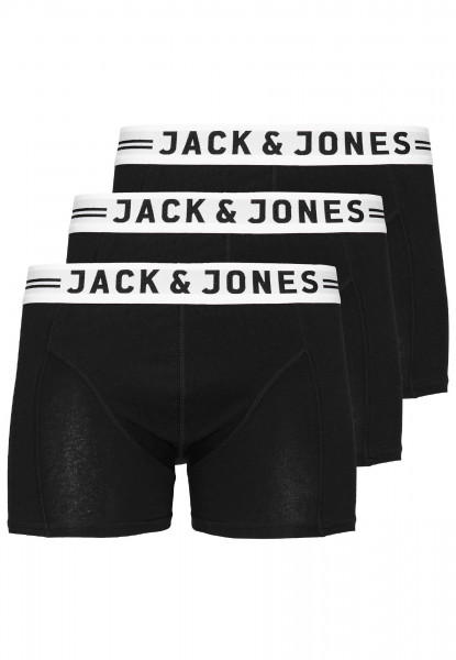 Jack&Jones 3 Pack Boxer Sense 12262014-black
