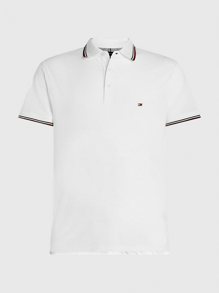 Tommy Hilfiger Poloshirt 1985 Collection Slim Fit weiss
