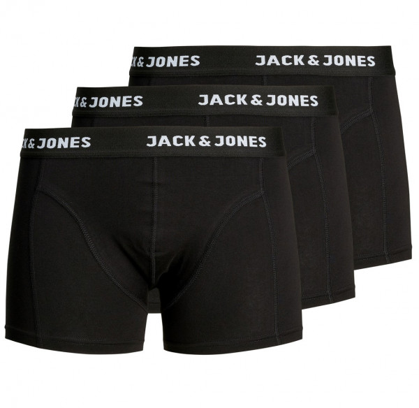 Jack&Jones Trunks 3 Pack Unterhosen Shorts JACANTHONY schwarz