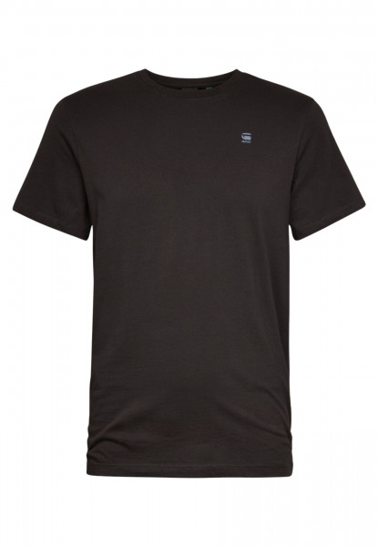 G-Star Basic T-Shirt mit Rundhalsausschnitt für Herren schwarz