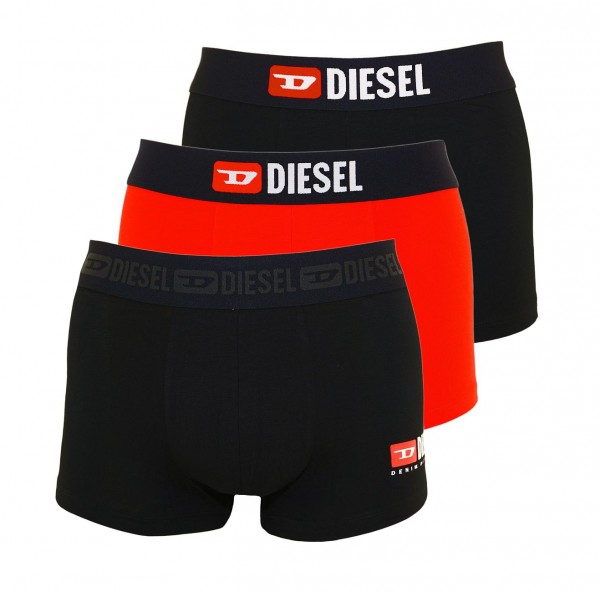 Diesel 3er Pack Boxer DAMIEN OOST3V OTAVG E3976 black, red SS19-DB3
