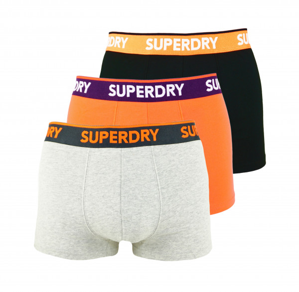 Superdry Organic Cotton Classic Trunk Triple Pack multicolor