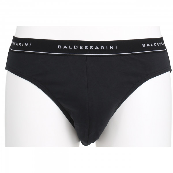 Baldessarini Unterhosen Long Pants 3 Pack G9 mit Logo-Bund schwarz