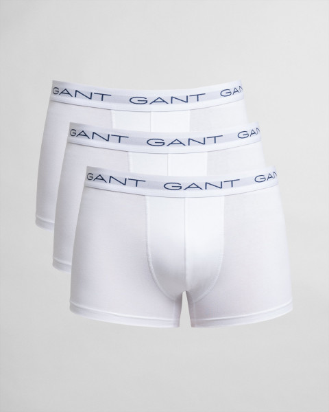 Gant Boxershorts im 3er-Pack mit Logobund und elastischem Taillenband weiss