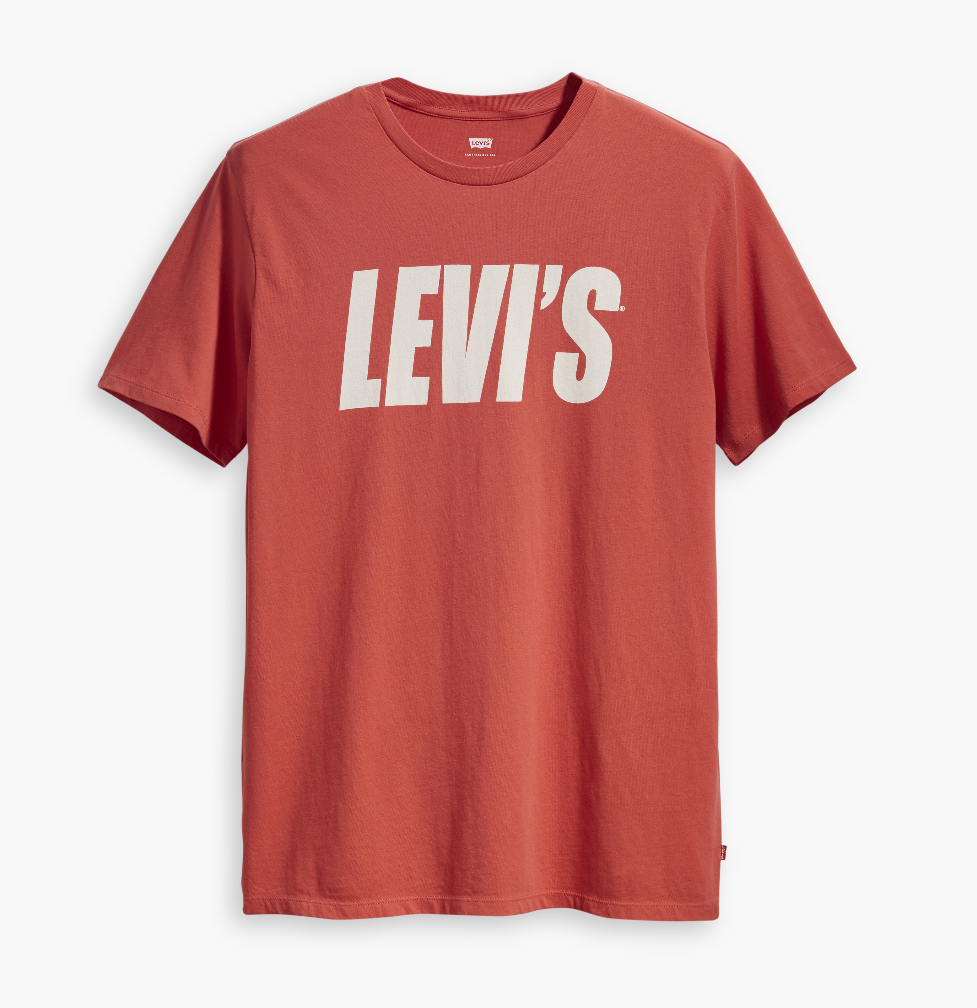 LEVIS Shirts Rundhals T-Shirt 22491-0412 rot W18-LVT1