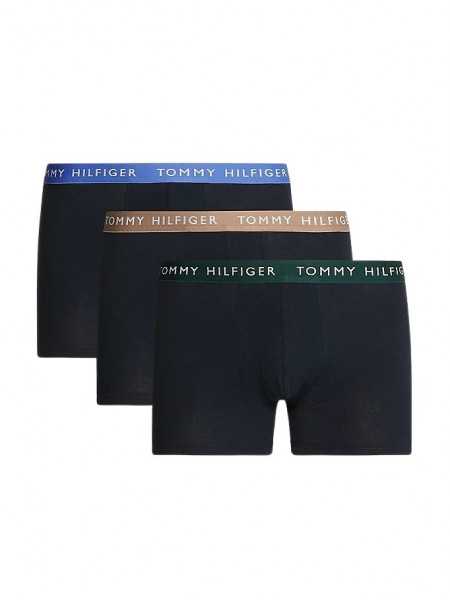 Tommy Hilfiger 3 Pack Essential Trunks mit Taillenbund schwarz