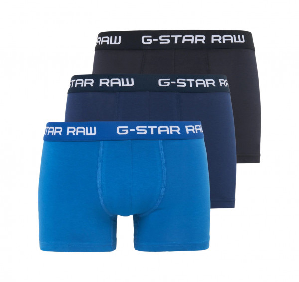 G-Star Trunks Shorts im 3er Pack Classic Jersey Stretch blau