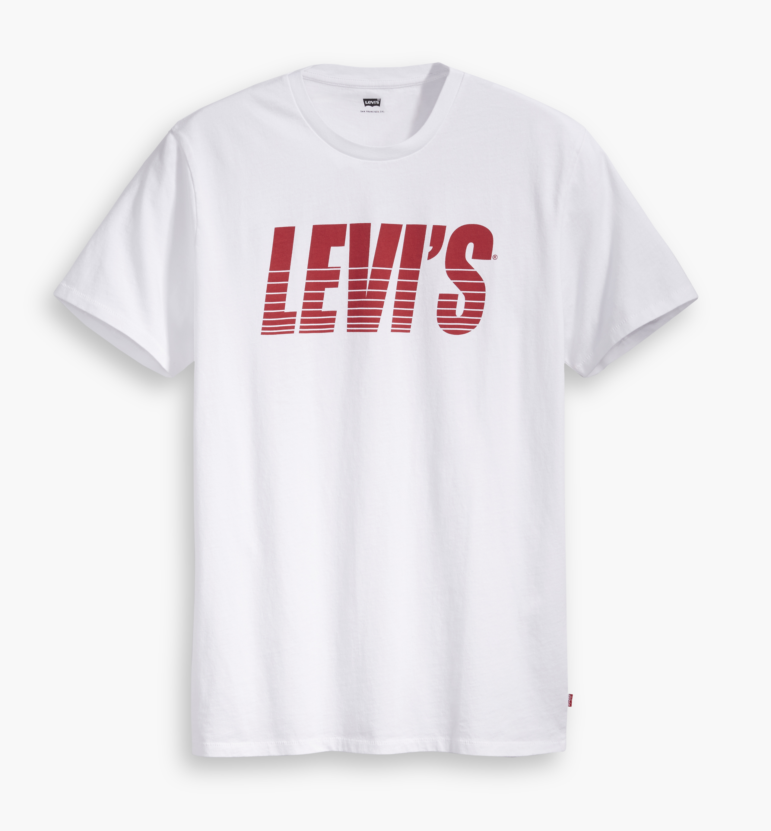 LEVIS Shirts Rundhals T-Shirt 22491-0310 weiss W18-LVT1
