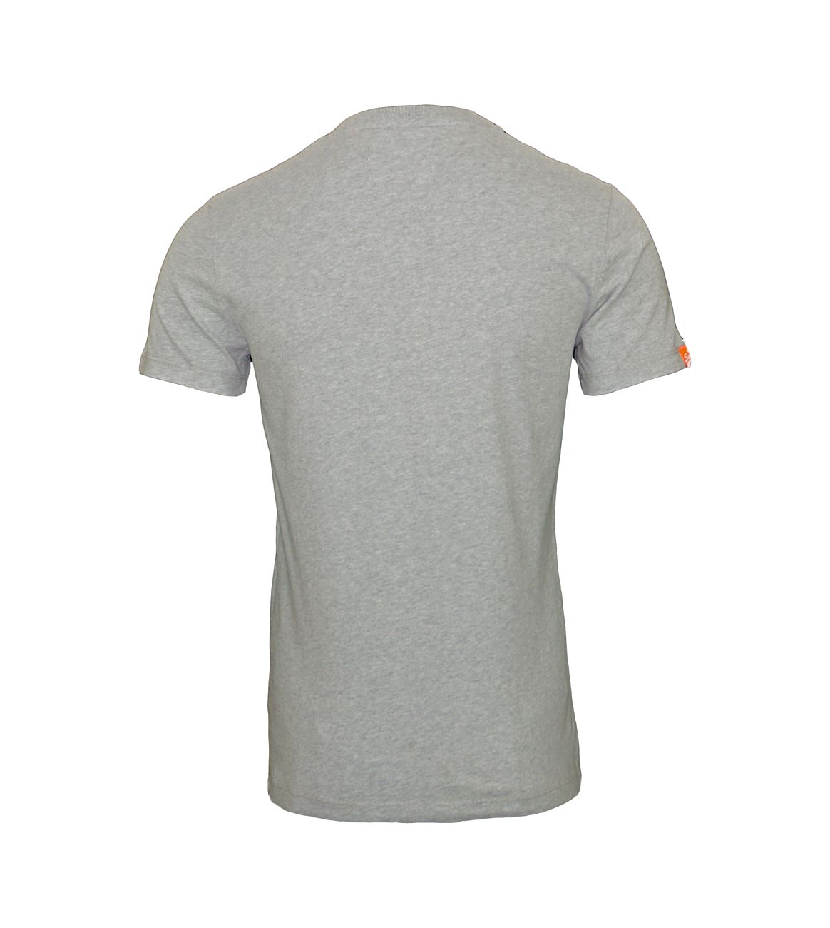 Superdry T-Shirt Orange Label Vintage EMB Tee M10000NS1 Grey Marl F18-SDT1