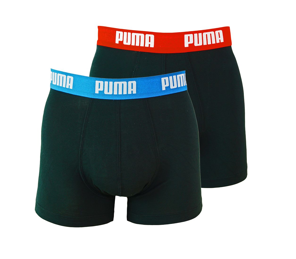 PUMA Shorts Unterhosen 2er Pack Boxer 521015001 505 020 red blue SF17-PMS1
