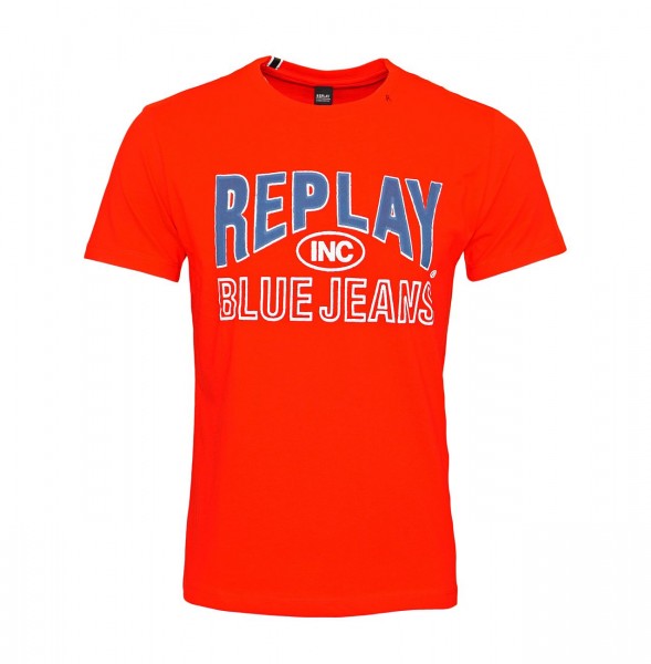 Replay T-Shirt Shirt Rundhals M3598.000 2660.357 PEPPER RED WJ19-RPS2