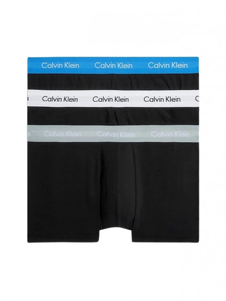 Calvin Klein 3 Pack Unterwäsche Shorts Cotton Stretch schwarz
