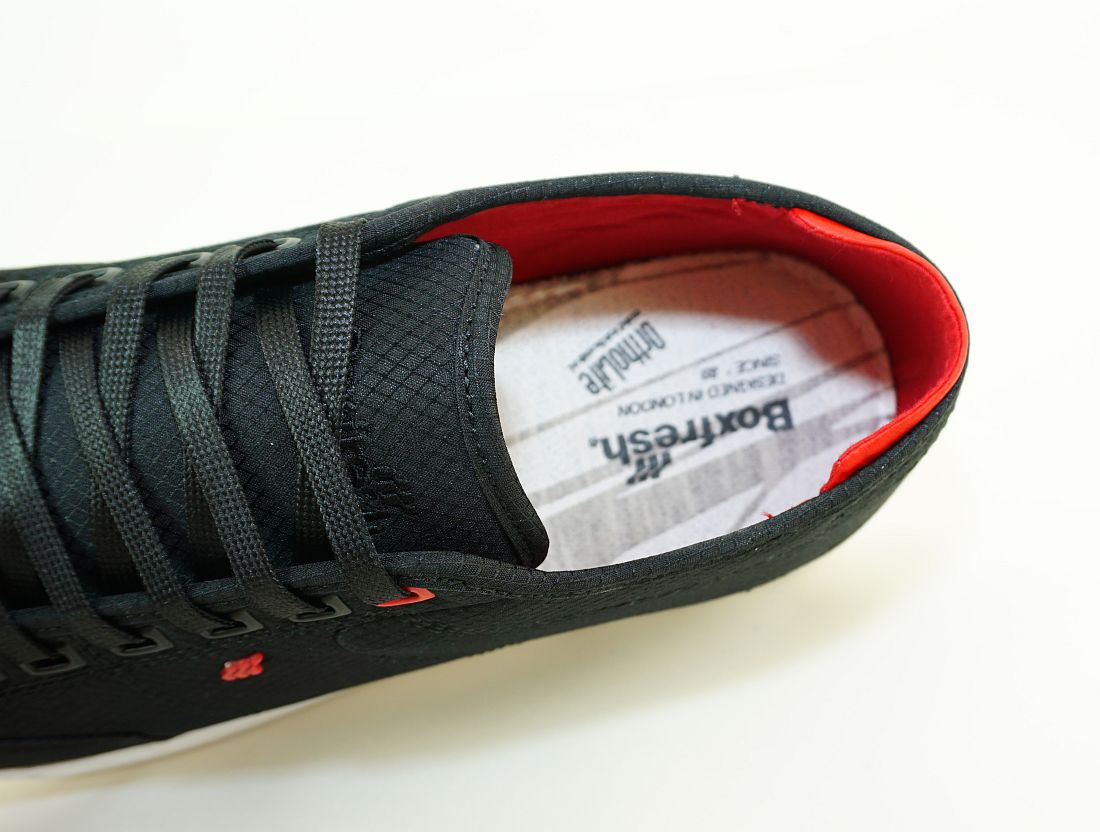 Boxfresh Schnürschuhe Schuhe Sparko ICN RIP NYL E-14647 Black Red Sneaker SH17-BFS1