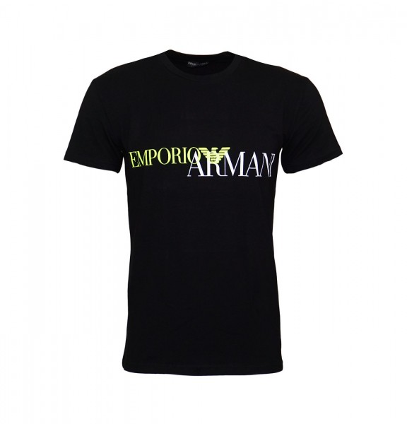Emporio Armani T-Shirt Rundhals 111035 9P516 00020 black WF19-EAT2