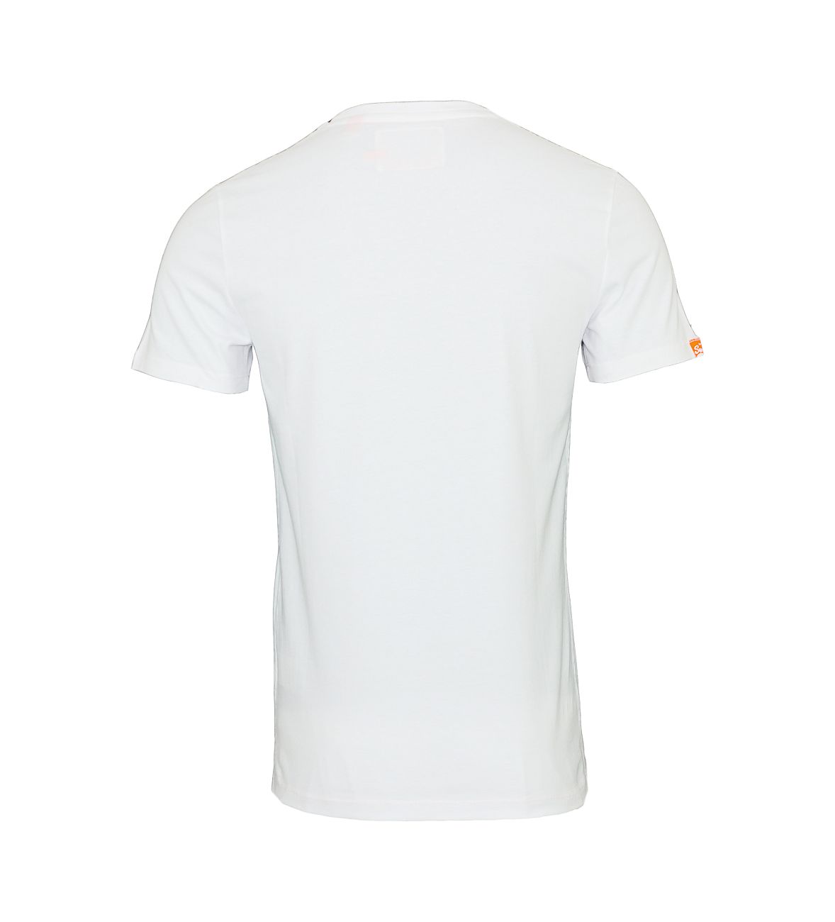 Superdry T-Shirt Orange Label VNTGE EMB VEE Tee M10001NS Optic F18-SDT1