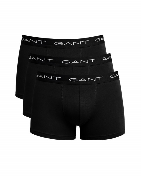 Gant Boxershorts im 3er-Pack mit Logobund und elastischem Taillenband schwarz