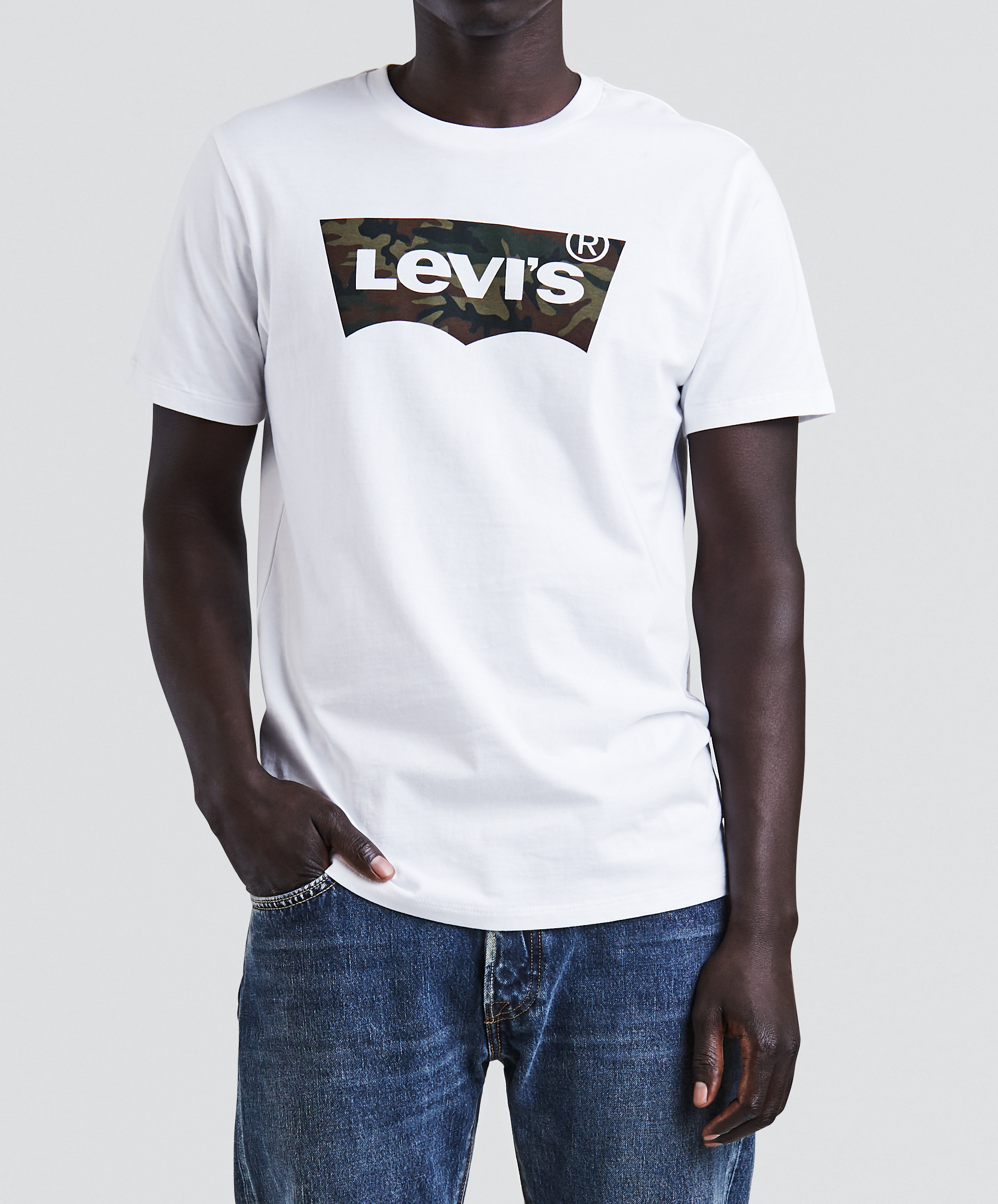 LEVIS Shirts Rundhals T-Shirt 22489-0083 weiss W18-LVT1