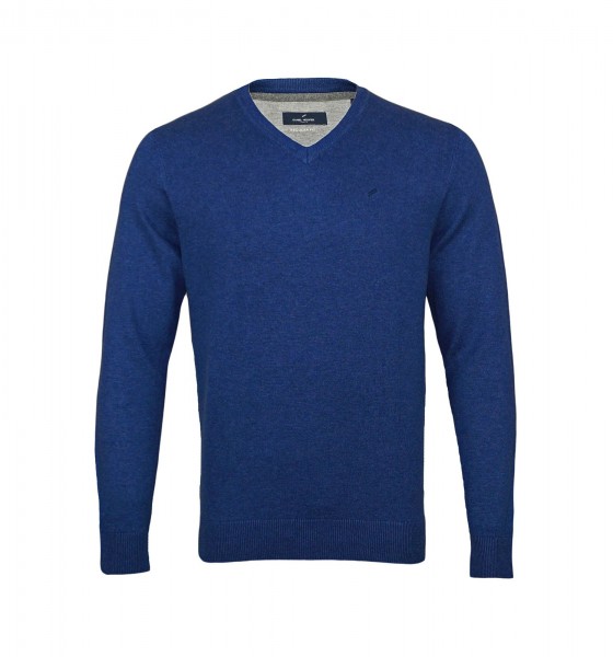 Daniel Hechter Pullover Sweater V-Neck 65020 102805 670 blue