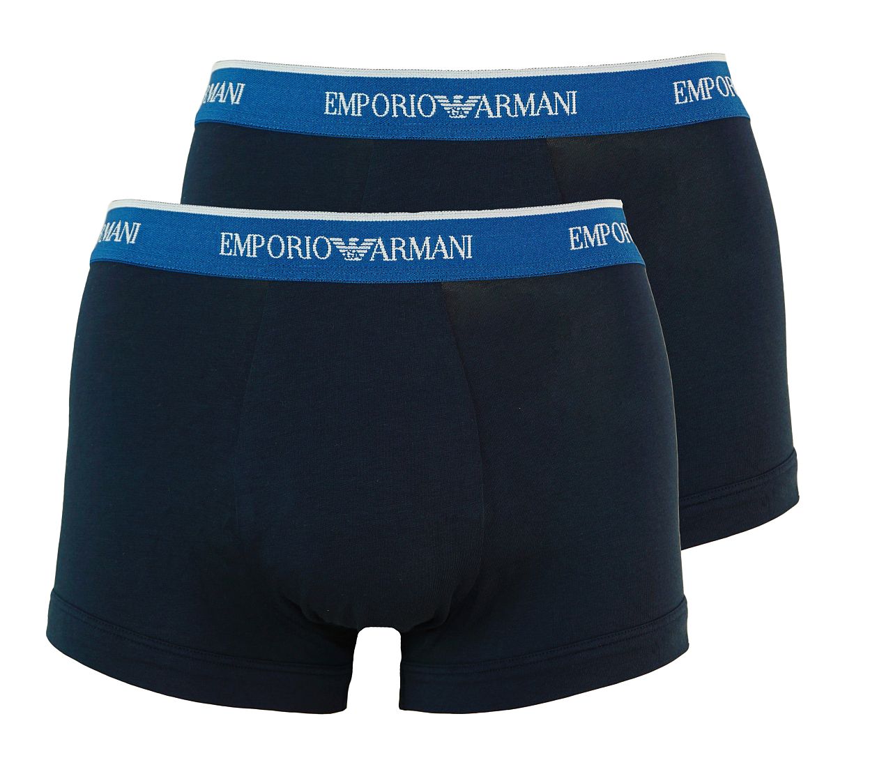 Emporio Armani 2er Pack Trunk Shorts MARINE/MARINE 111210 7P717 27435 WF17-EAT1
